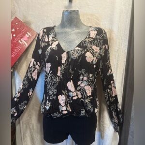 Mossimo Supply Co. Women's Loose Fit Blouse with Large